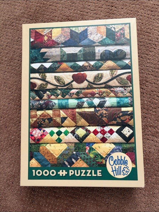 Cobble Hill Other - Cobble Hill Grandma’s Quilts 1000 piece puzzle